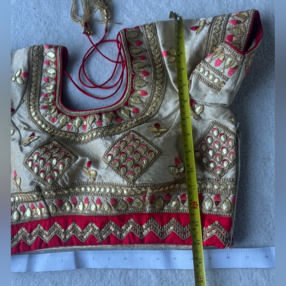 Indian NWOT designer blouse for saree or lehnga. - Picture 4 of 5